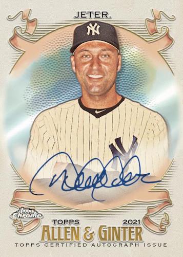 Topps Allen & Ginter Chrome 2021 Baseball Hobby Box