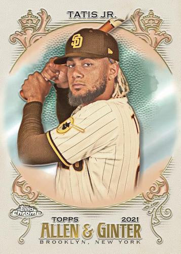 Topps Allen & Ginter Chrome 2021 Baseball Hobby Box