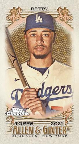 Topps Allen & Ginter Chrome 2021 Baseball Hobby Box
