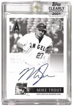 Topps Clearly Authentic 2021 Baseball Hobby Box