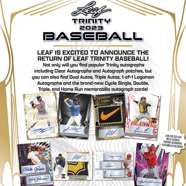 Leaf Trinity Baseball 2023 Hobby Box