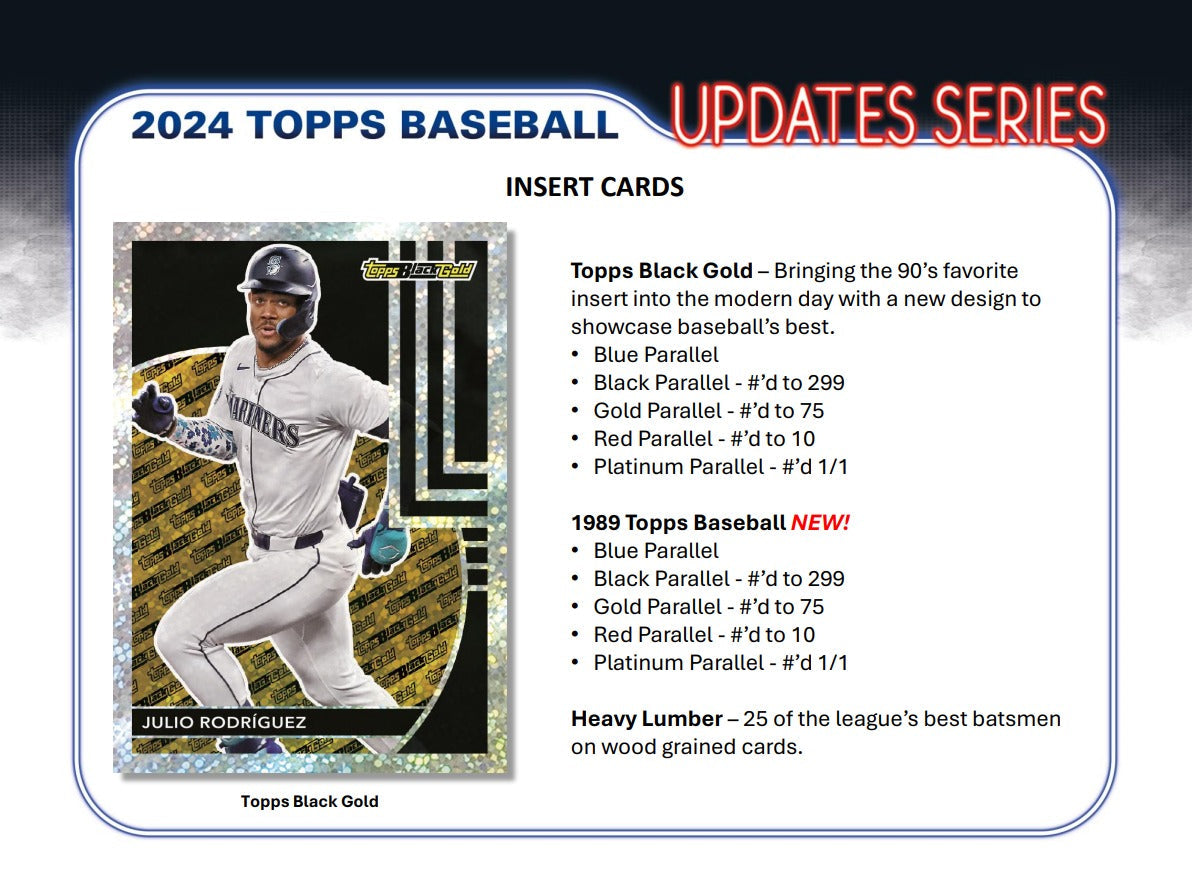 Topps 2024 Update Series Baseball Hobby Box