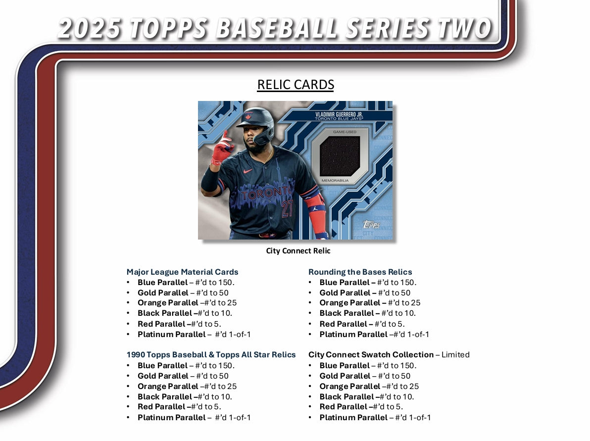Topps 2025 Series 2 Baseball Value Box