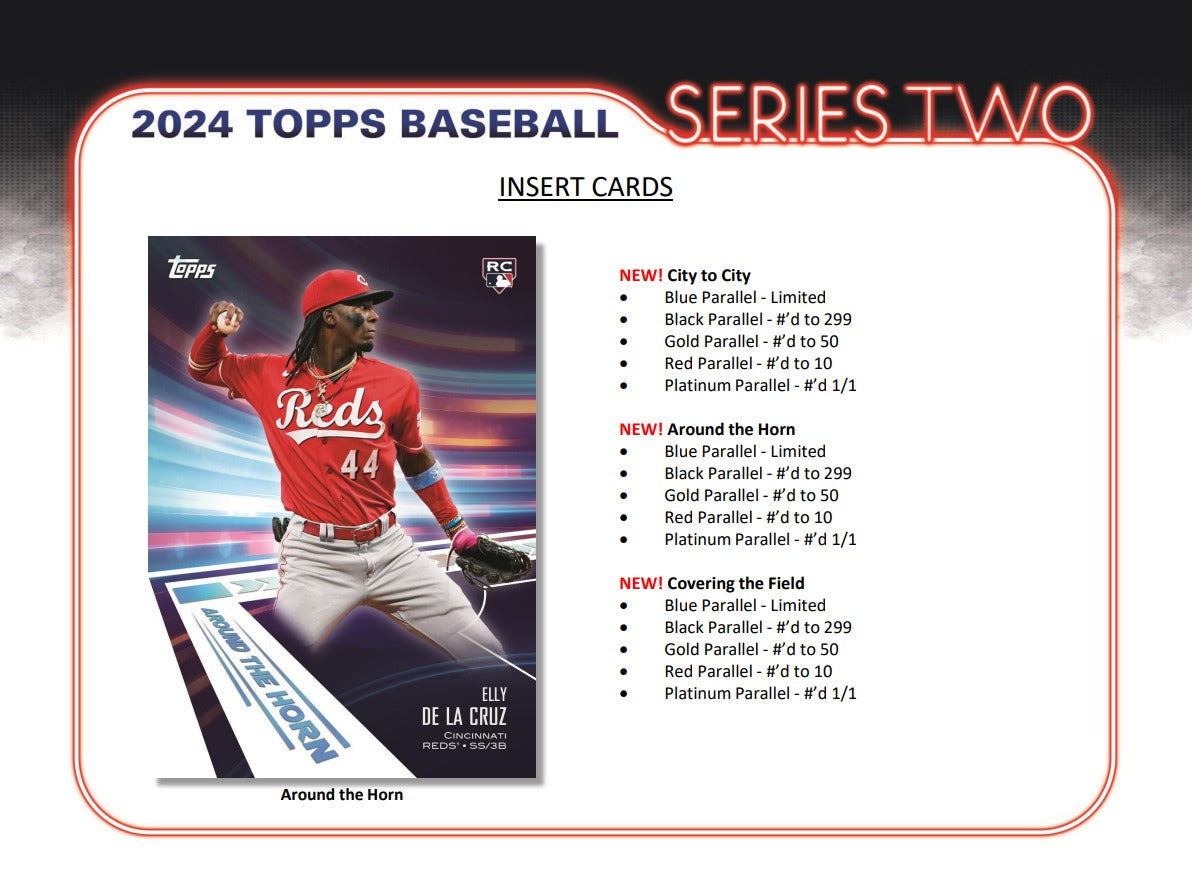 Topps 2024 Series 2 Baseball HTA Jumbo Box