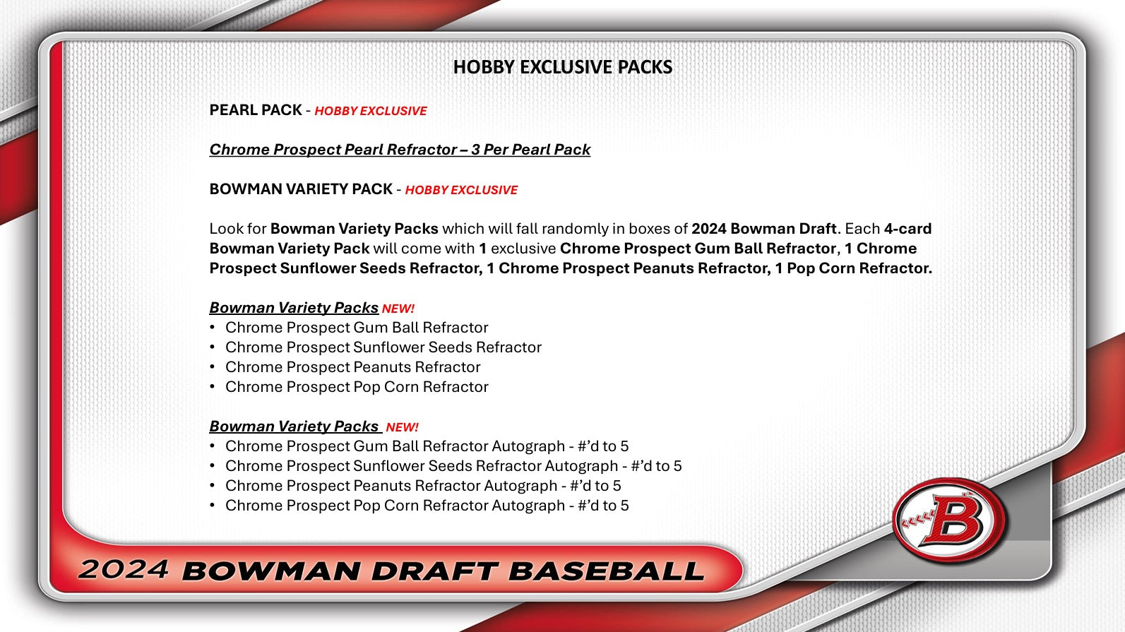 Bowman Draft 2024 Super Jumbo Baseball Box