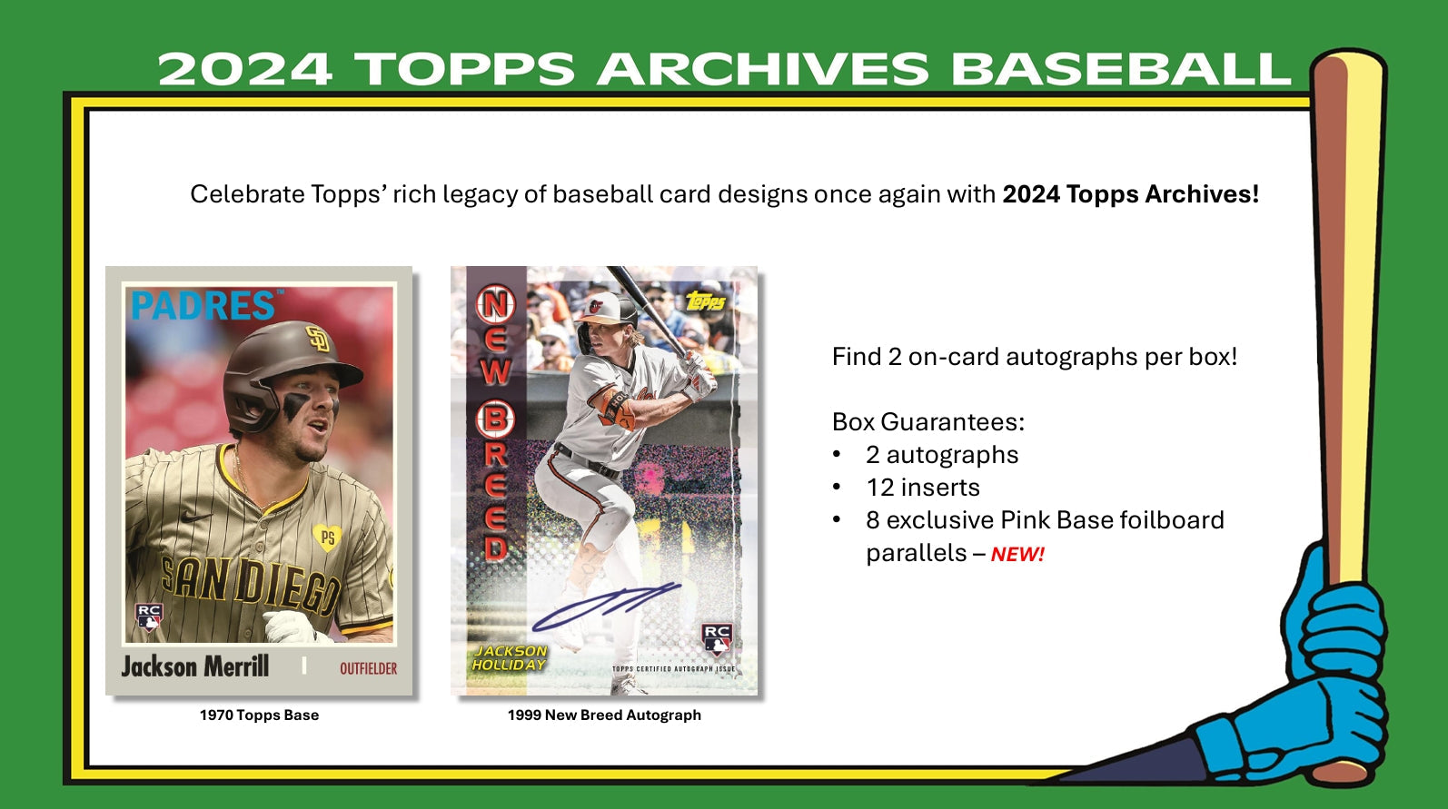 Topps Archives 2024 Baseball Hobby Box