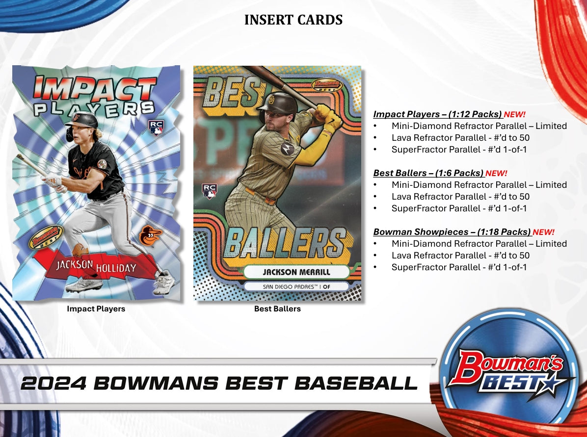 Bowmans Best 2024 Baseball Hobby Box