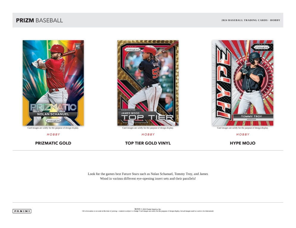 Panini Prizm Baseball Hobby Box - 2024 Release