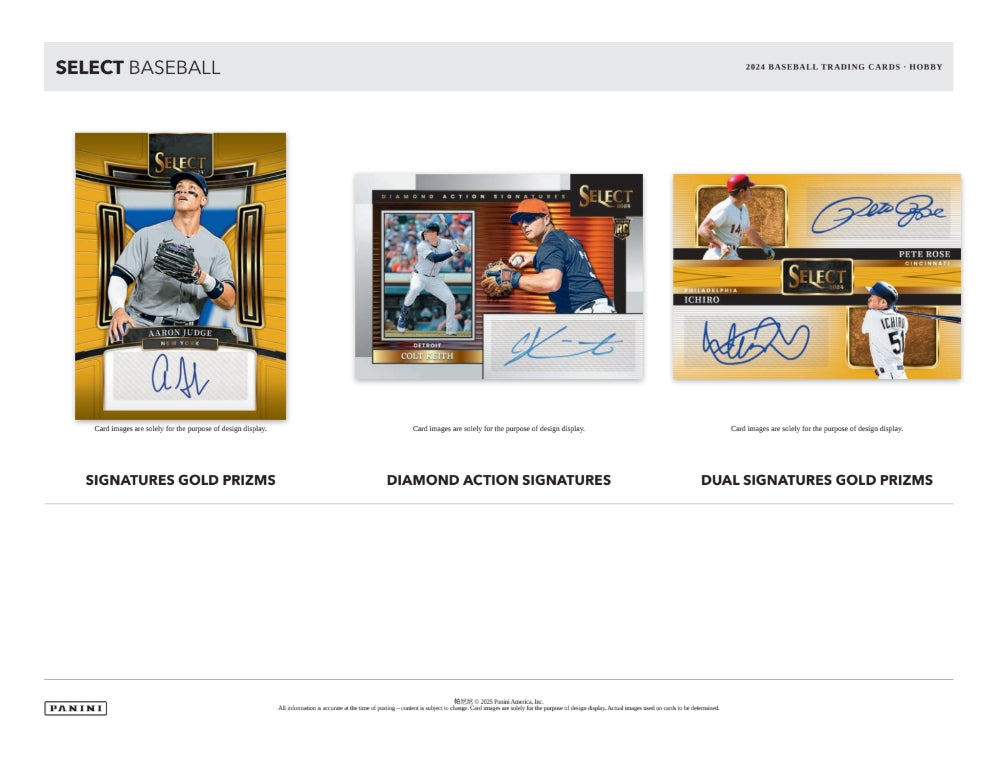 Panini Select Baseball 2024 Hobby Box